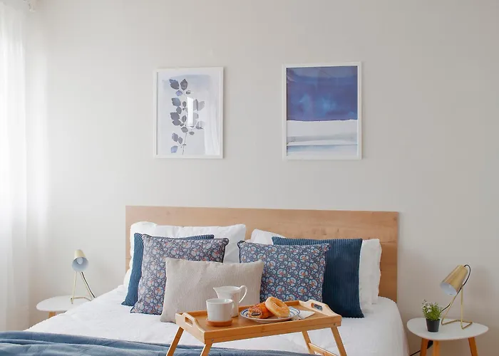 Casa Lolo - Hermoso Piso En El Centro De 아파트 기욘